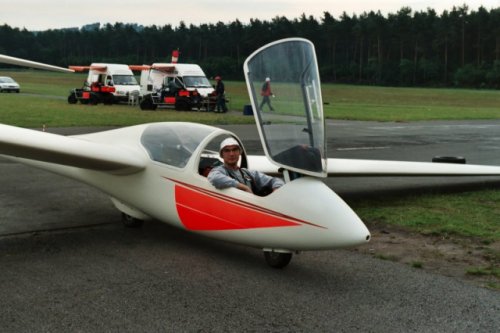 In der Segelflugschule Oerlinghausen